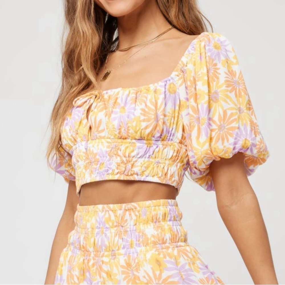 L Space Josie crop top